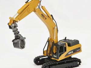 HUINA 1/50 DIECAST TIMBER GRAB STATIC MODEL