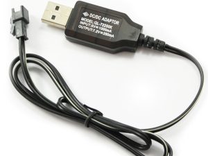 HUINA 1550/1570/1573/1574/1577 CHARGER USB BLACK SM CONNECTOR