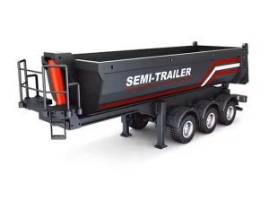 HUINA BLACK TRUCK TRAILER for 1501 SCANIA CABS