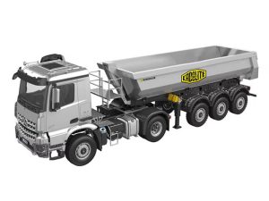 HUINA KABOLITE 1/14TH 3 AXLE 4x4 TRAILER & TRUCK RTR SILVER