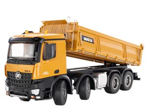 HUINA RC TIPPER DUMPTRUCK 12CH 8-WHEEL WITH DIE CAST METAL PARTS