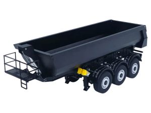 HUINA SCANIA K770S KABOLITE 3x AXLE METAL TRAILER - BLACK