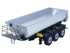 HUINA SCANIA K770S KABOLITE 3x AXLE METAL TRAILER - SILVER