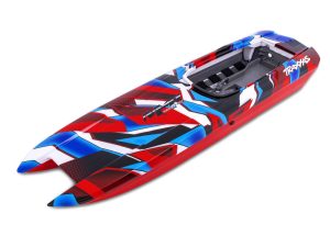 Traxxas Hull, DCB M41, Red graphics (fully assembled)