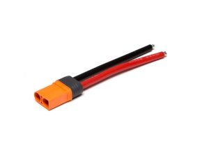 Spektrum IC5 Device Connector 4" / 100mm; 10 AWG