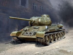 ICM Т-34-85, WWII Soviet Medium Tank  
