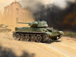 ICM Т-34/76 (Early 1943 Production), WWII Soviet Medium Tank