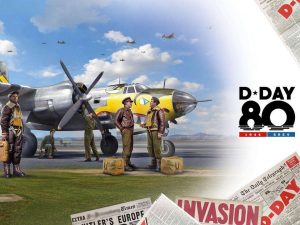 ICM B-26B Marauder Bomber with USAAF Pilots & Ground Personnel Figures