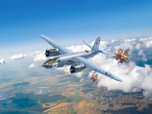ICM B-26C-45 Marauder, WWII American Bomber