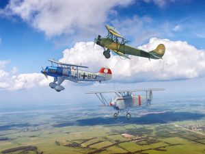 ICM Biplanes of the 1930s & 1940s, Не-51A-1, Ki-10-II, U-2/Po-2VS (Set of 3)