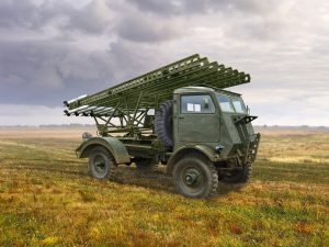 ICM BM-13-16 on W.O.T. 8 Chassis, WWII Soviet MLRS