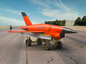 ICM (BQM-34A) Q-2C Firebee Drone with Trailer