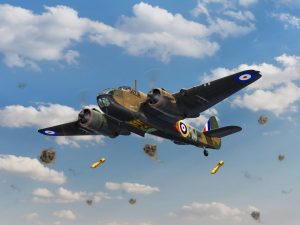 ICM Bristol Beaufort Mk.I Bombing Raid Plane