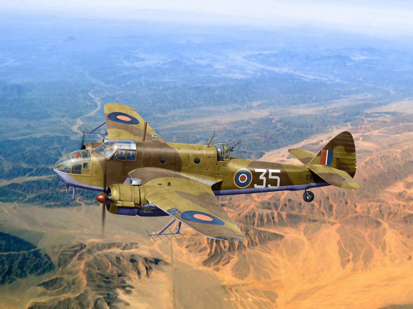 ICM Bristol Beaufort Mk.IA with Tropical Filters