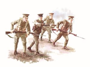 ICM British Infantry (1914) 4 Figures