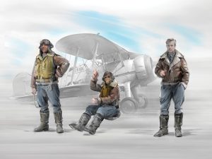 ICM British Pilots (1939-1945) 3 Figures