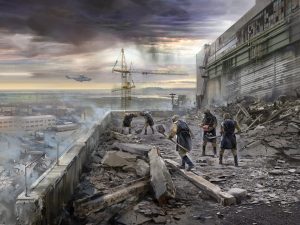 ICM Chernobyl #3 Rubble Cleaners (5 Figures)