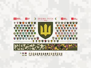 ICM Chevrons of Personnel & Camouflage of Military Vehicles of the Ukrainian Army