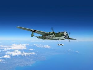 ICM Do 217K-2 with Gliding Bombs Fritz-X, WWII German Bomber