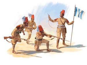 ICM Eritrean Battalions of the Italian Сolonial Army (1939-1940) 4 Figures