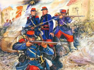 ICM French Line Infantry (1870-1871) 4 Figures