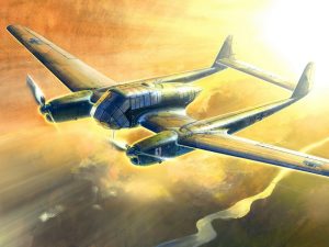 ICM FW 189A-1, WWII German Reconnaissance Plane  