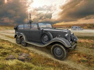 ICM G4 with Armament, WWII German Car