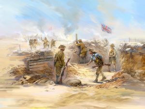 ICM Gallipoli (1915) ANZAC & Turkish Infantry 8 Figures