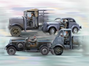 ICM German Drivers (1939-1945) 4 Figures