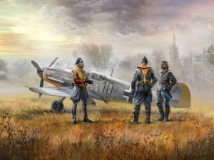 ICM German Luftwaffe Pilots (1939-1945) 3 Figures