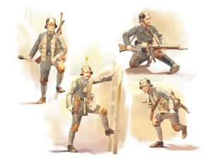 ICM German Sturmtruppen (1918) 4 Figures