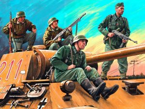 ICM German Tank Riders (1942-1945) 4 Figures