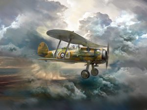 ICM Gloster Gladiator Mk.I, WWII British Fighter
