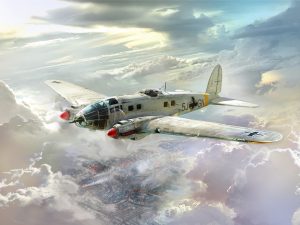 ICM He 111H-16, WWII German Bomber