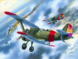 ICM I-15 "Chato", Spanish Air Force Biplane Fighter