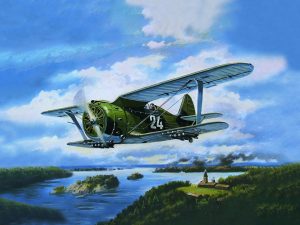 ICM I-153 "Chaika", WWII Soviet Biplane Fighter