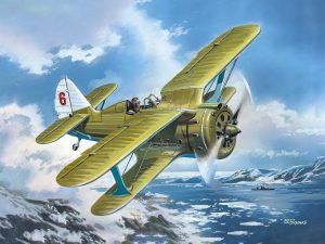 ICM I-153 "Chaika", WWII Soviet Biplane Fighter