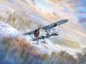 ICM I-153 (Winter Version), WWII Soviet Fighter Plane
