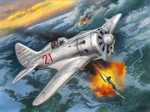ICM I-16 Type 24, WWII Soviet Fighter Plane