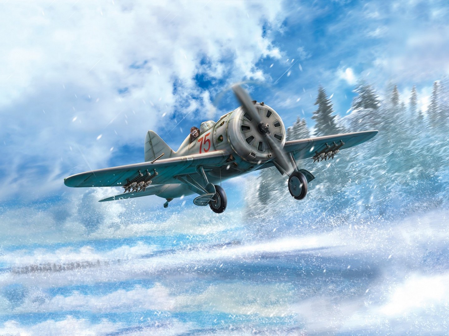 ICM I-16 Type 29, WWII Soviet Fighter Plane
