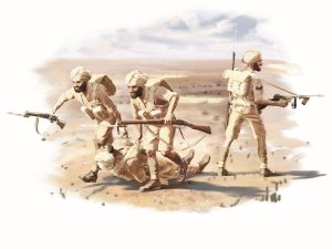 ICM Indian Sikh Rifles (1942) 4 Figures