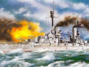 ICM Kronprinz', WWI German Battleship