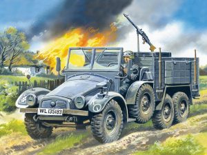 ICM Krupp L2H143 Kfz.70, German Light Army Truck