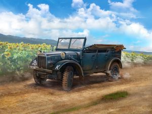 ICM le.gl.Pkw Kfz.1, WWII German Light Personnel Car