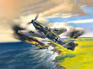ICM Messerschmitt Bf 109F-2, WWII German Fighter Plane