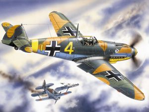 ICM Messerschmitt Bf 109F-4, WWII German Fighter Plane