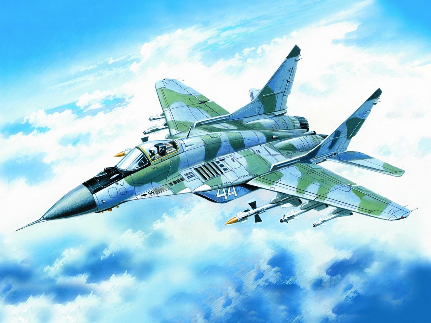 ICM Mikoyan-29 "9-13", Soviet Frontline Fighter Plane