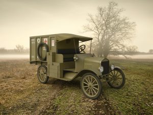 ICM Model T 1917 Ambulance, WWI American Car  