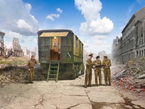 ICM Montgomery's Mobile Office with Staff (4 Figures)