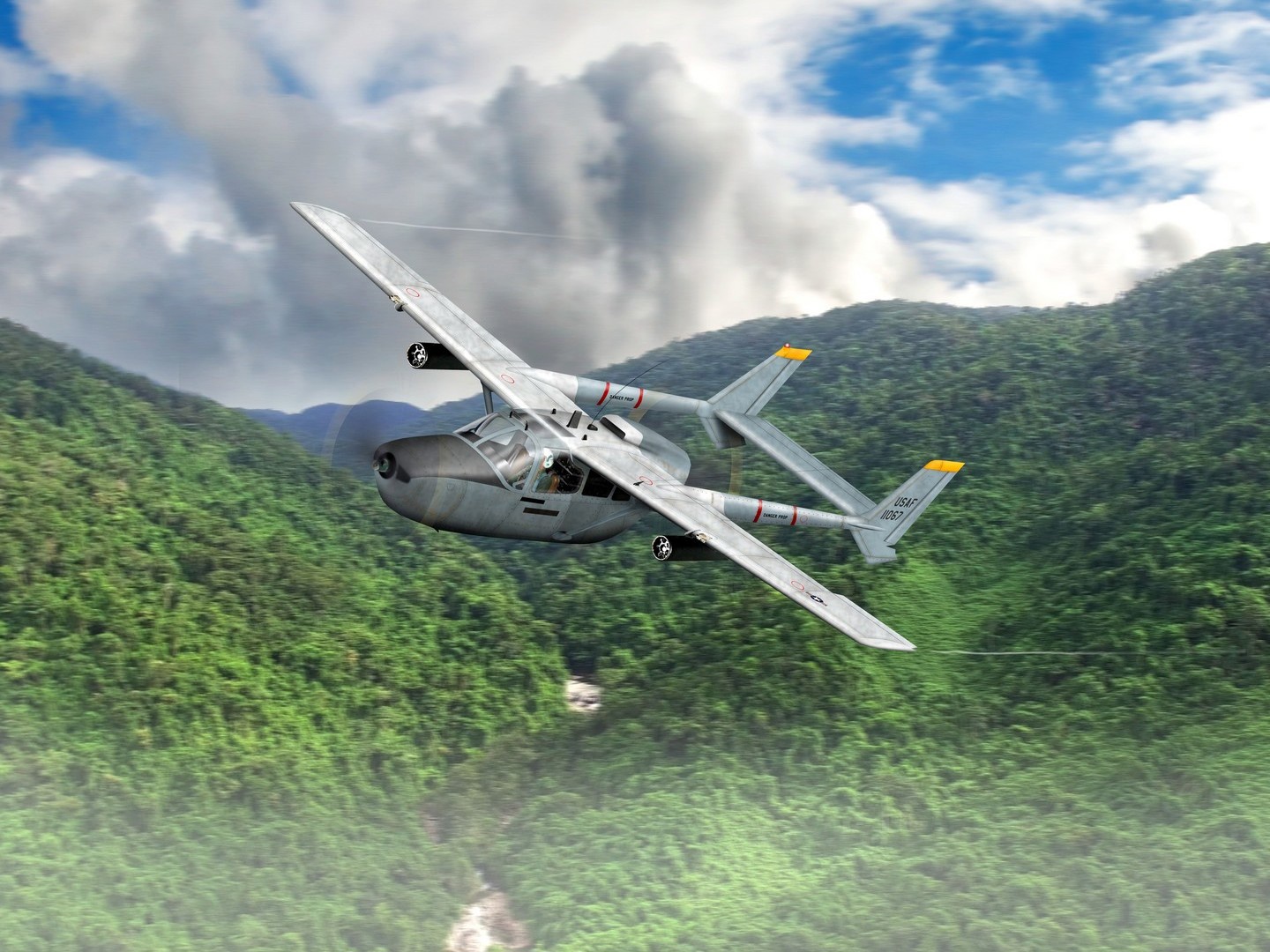 ICM O-2A (Late Production), USAF Observation Aircraft